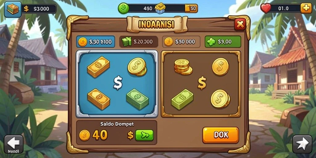 Fitur multiplayer yang memungkinkan bermain bersama teman.