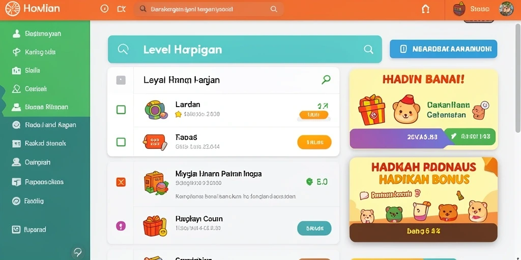 Menampilkan karakter unik dalam GOGOREJEKI.
