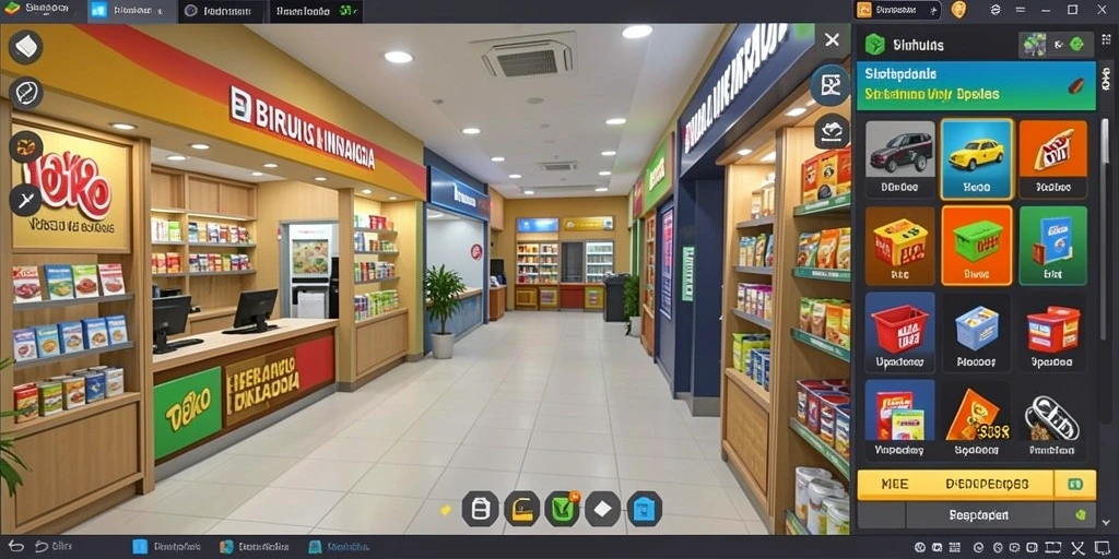 Tangkapan layar 3 memperlihatkan fitur interaktif dengan pemain lain.