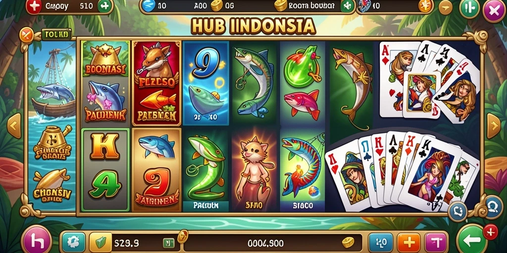 Beragam mode permainan poker yang tersedia.
