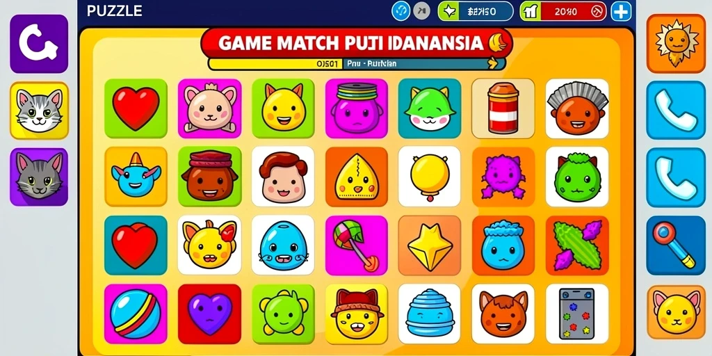 Aksi petualangan yang seru dalam setiap level.
