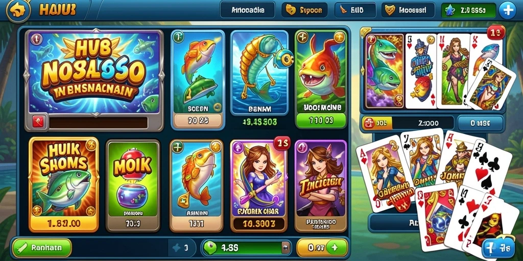 Visual impresif dari lingkungan game yang berwarna-warni.